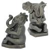 Design Toscano Educated Elephant Cast Iron Bookend: Pair SP9739